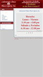 Mobile Screenshot of laboratorioplazacaparra.com